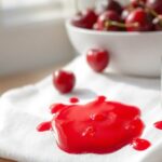 remove cherry juice stains