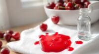 remove cherry juice stains