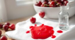 remove cherry juice stains