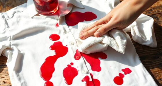 remove cranberry juice stain