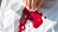 remove cranberry juice stains