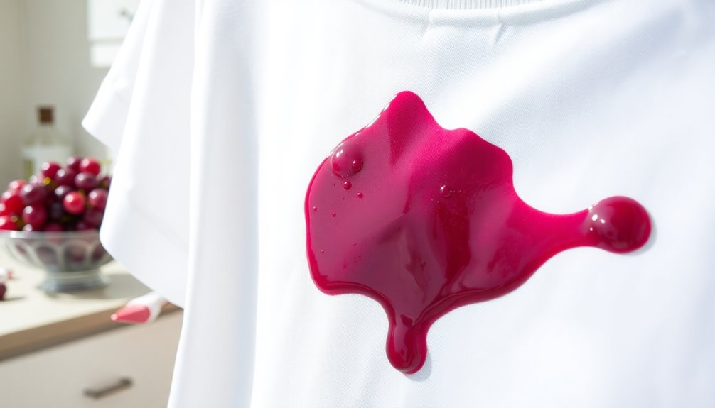 remove grape juice stains