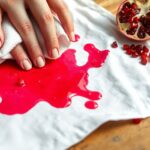 remove pomegranate juice stains