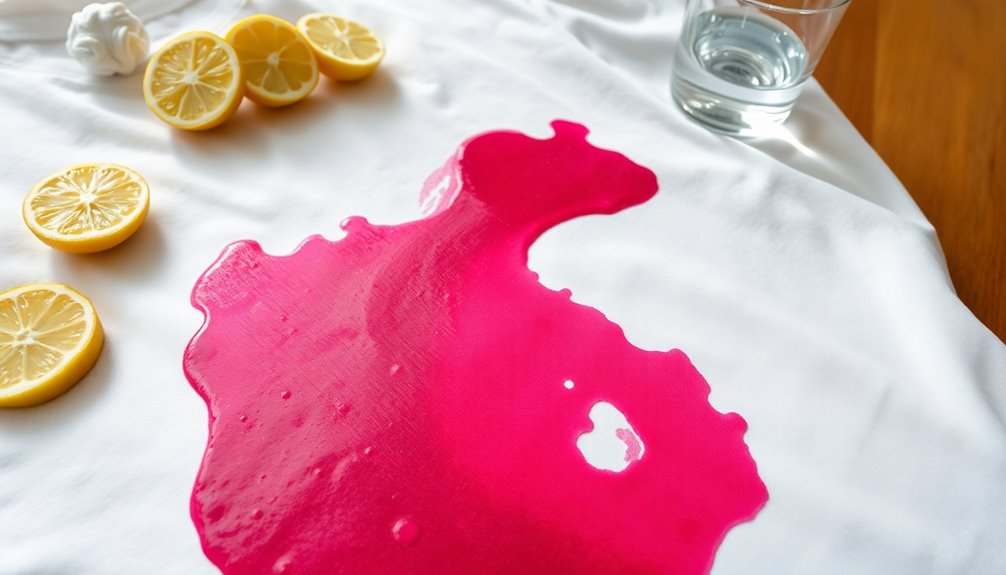 removing beet juice stains