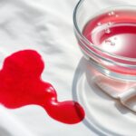 removing cranberry juice stains