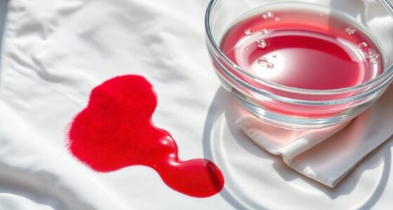 removing cranberry juice stains