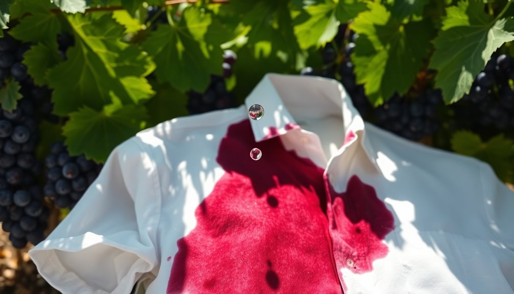 removing grape juice stains