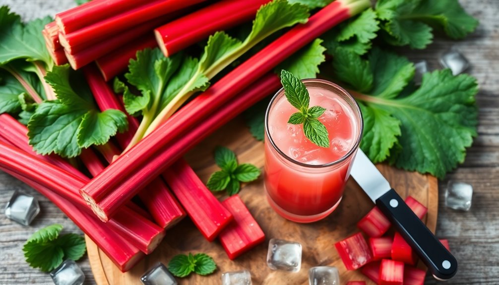 rhubarb juice ingredients list