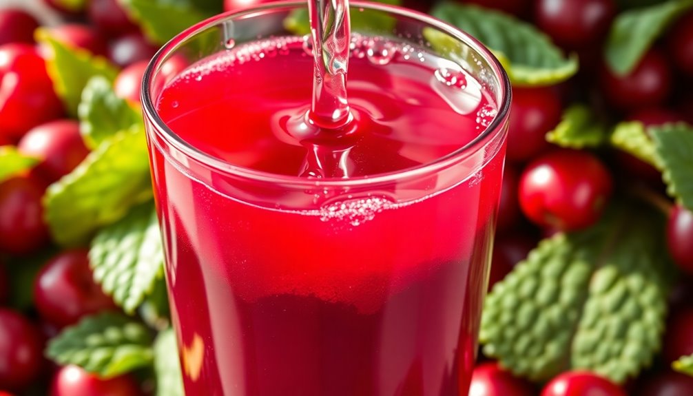 selecting nutritious cranberry juice