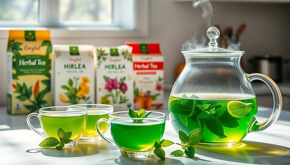 soothing herbal beverage options