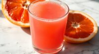 sugar content in grapefruit juice