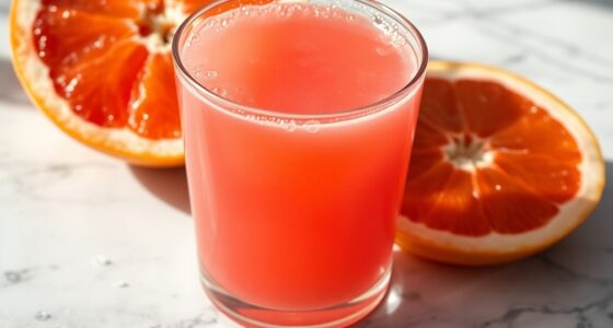 sugar content in grapefruit juice