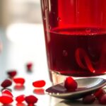 sugar content in pomegranate juice