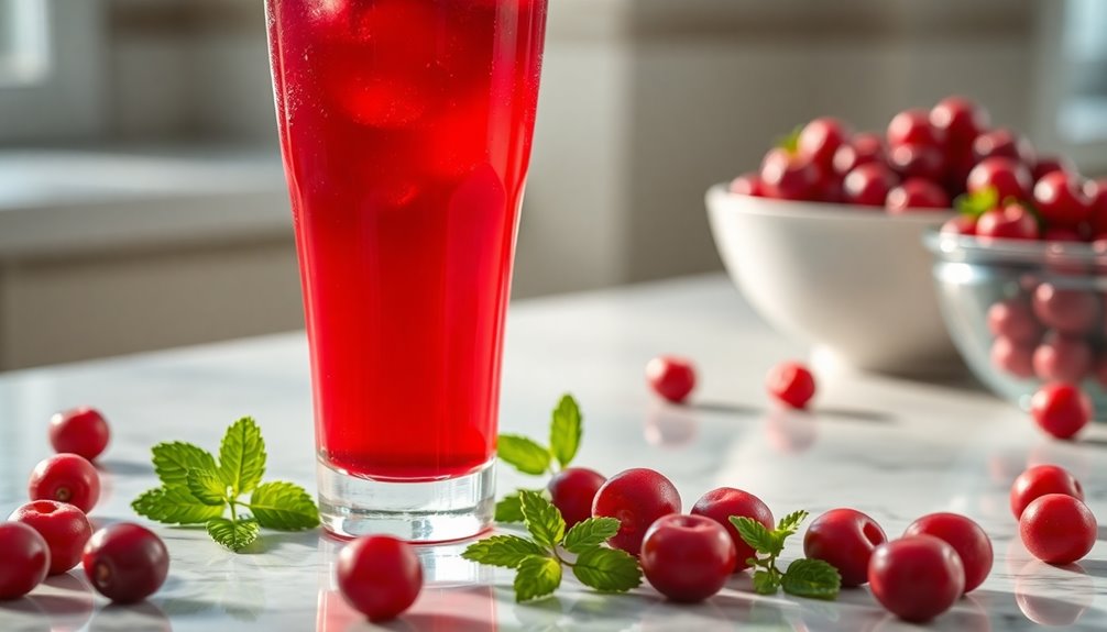 sugar free cranberry juice benefits