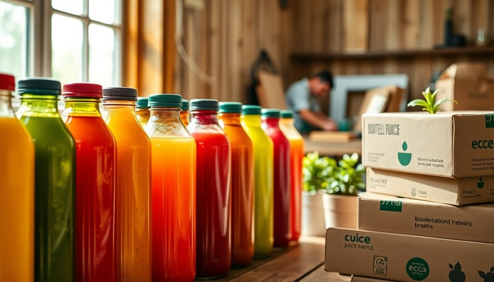 sustainable packaging for juice