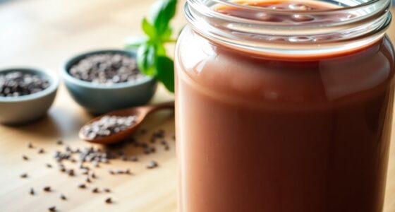 thicken bean juice effectively