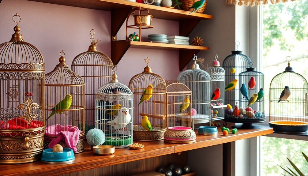 top bird cages and accessories