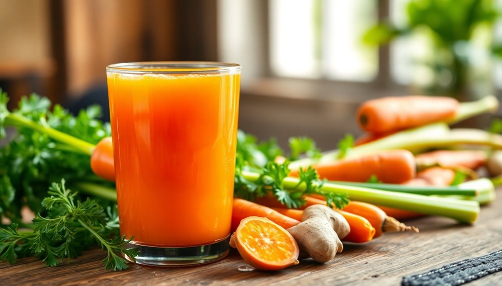 unbeatable carrot celery juice benefits