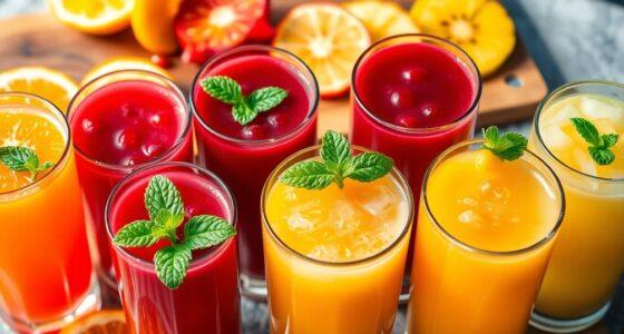 unique homemade fruit juices