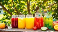 unique homemade fruit juices