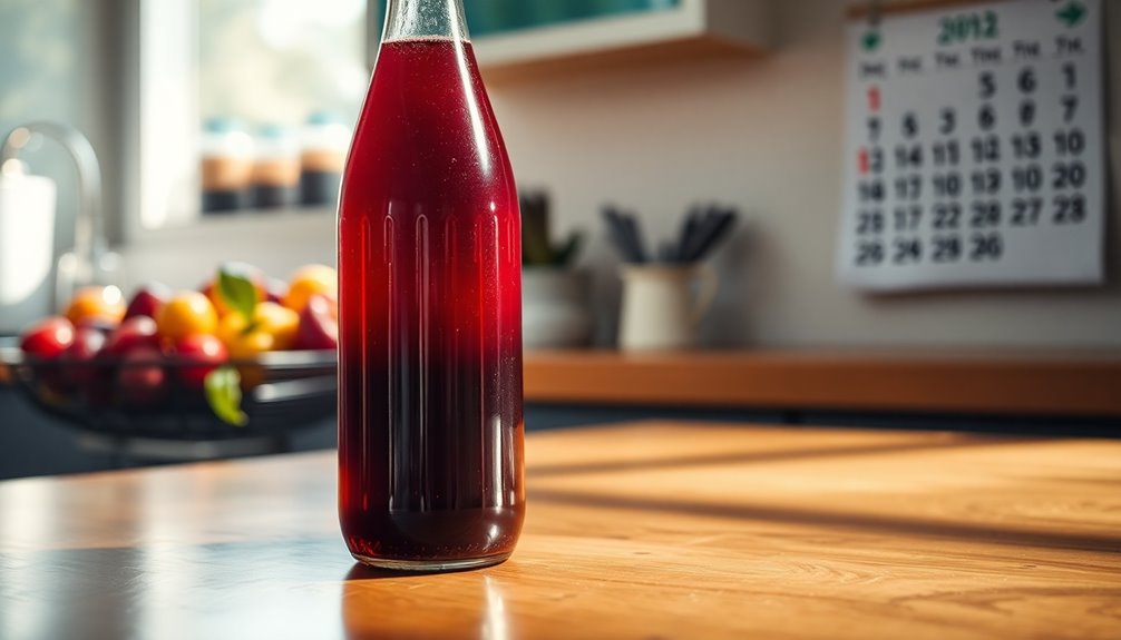 unopened cranberry juice shelf life