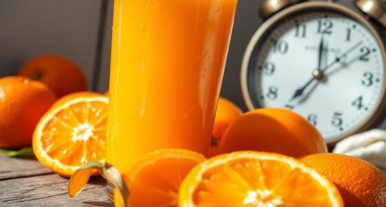 unrefrigerated orange juice duration