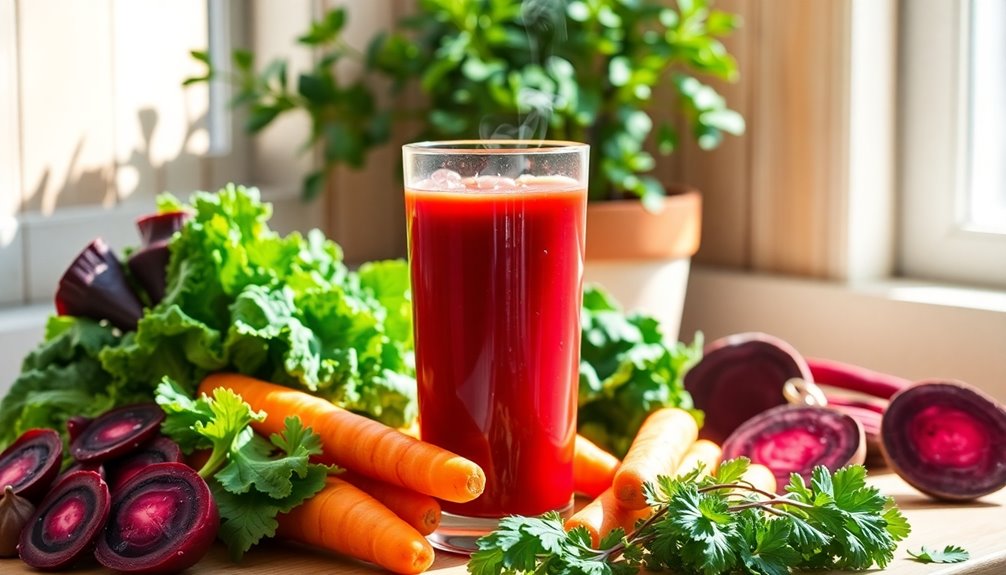 vegetable juice energy boost