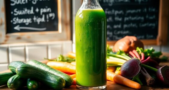 vegetable juice fridge lifespan