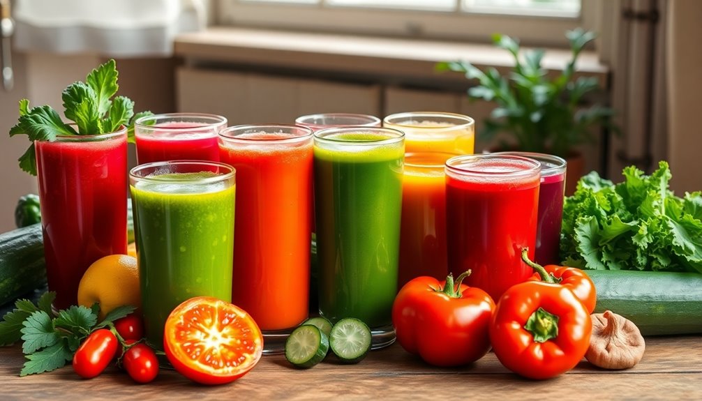 vegetable juices for weight management