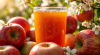 vitamins in apple juice