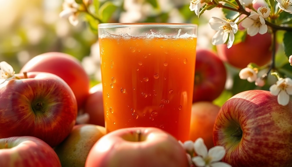 vitamins in apple juice