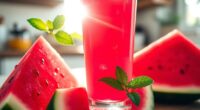 watermelon juice calorie content