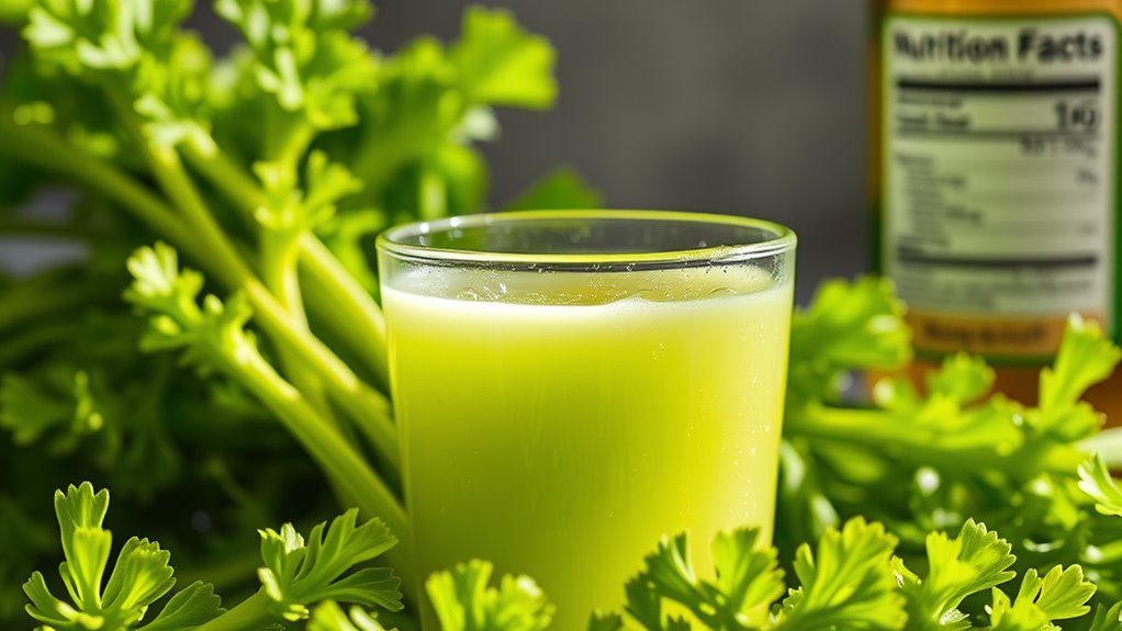 celery juice sodium levels