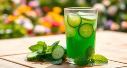 cucumber juice hydrates effectively
