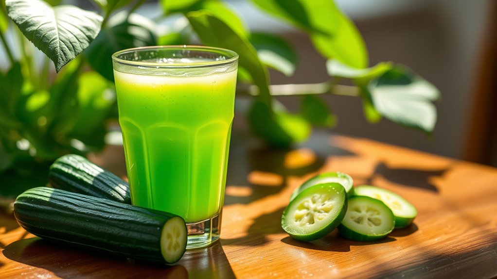 cucumber juice nutritional benefits