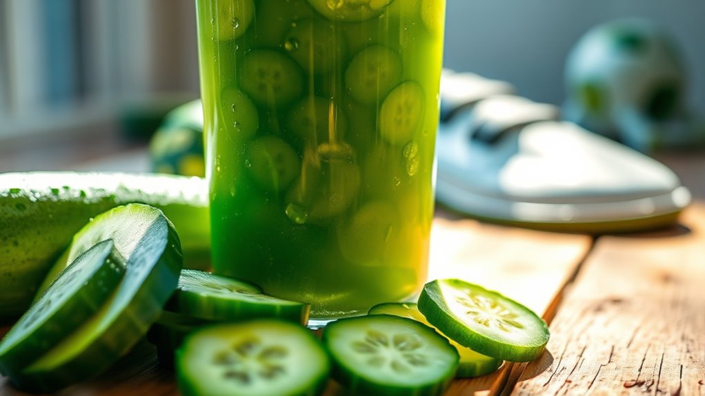 cucumber juice sports hydration