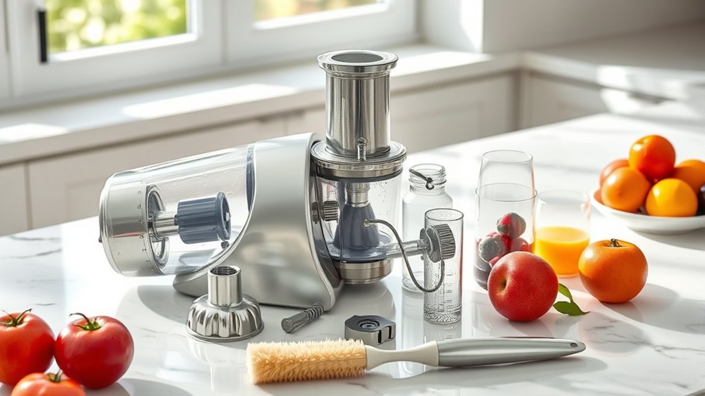 easy to clean disassembly