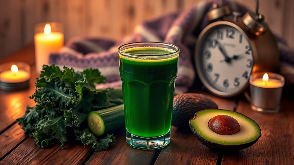 evening juicing routine tips