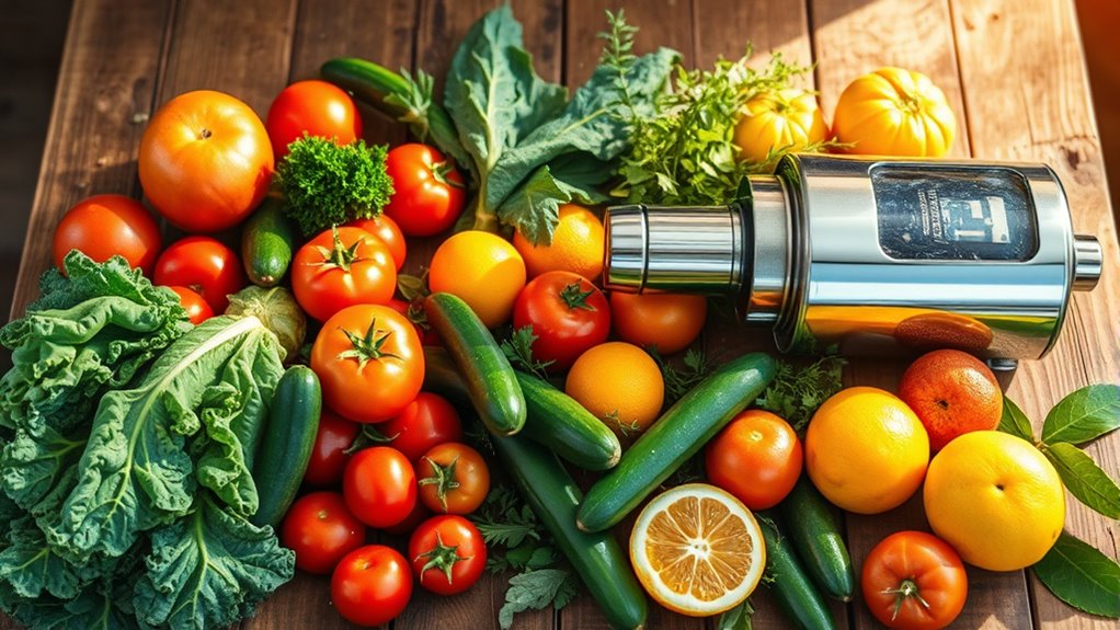 fresh seasonal produce selection