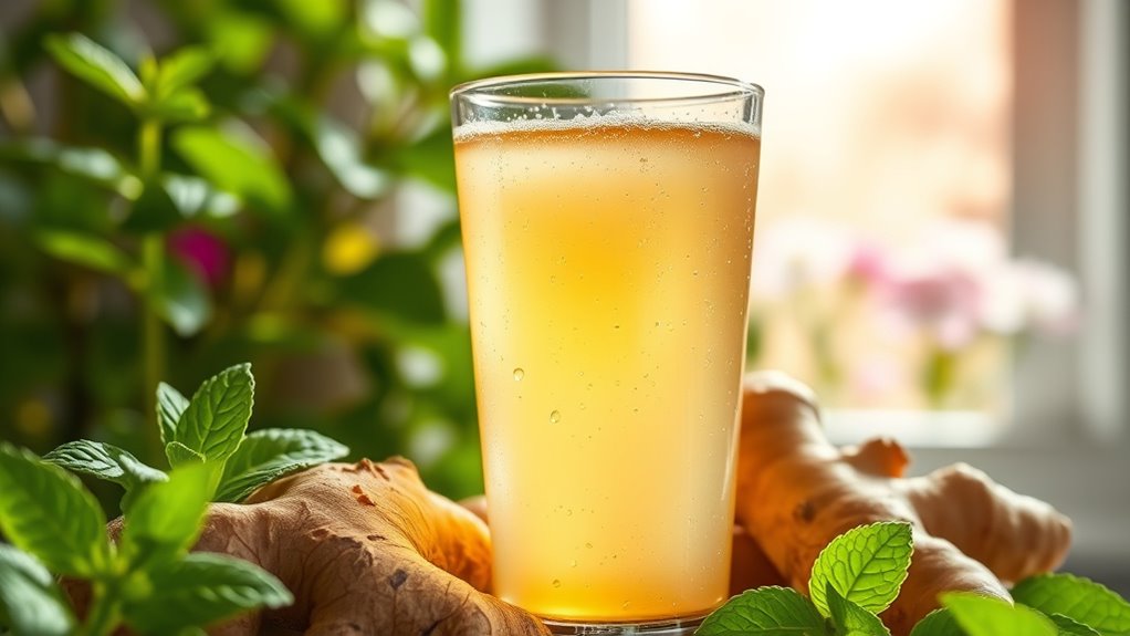 ginger alleviates seasonal allergies