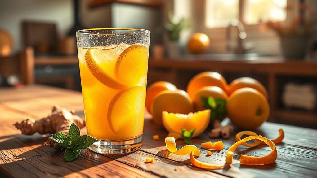 ginger citrus morning boost