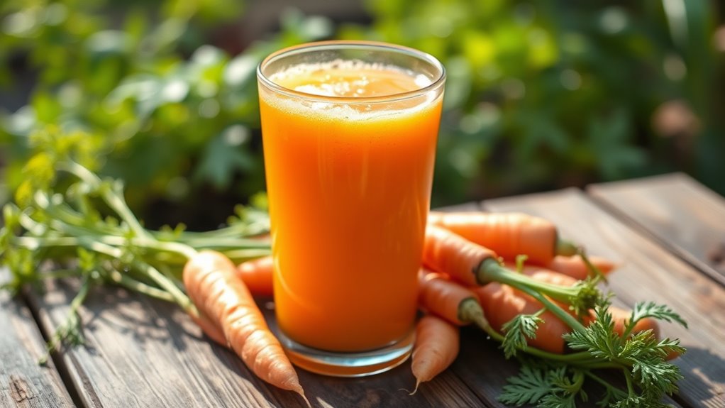 health benefits of carrot juice