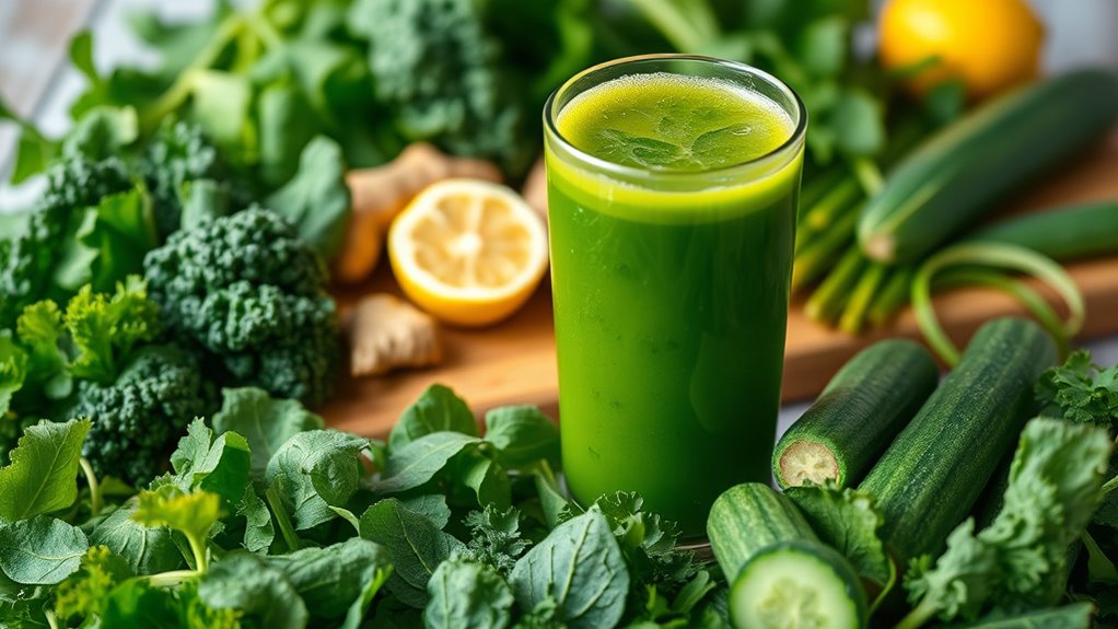 health benefits of green juices
