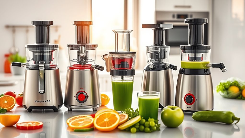 high speed juicer features checklist