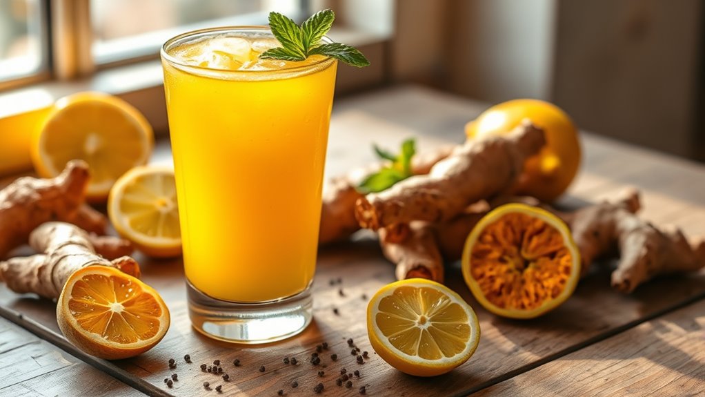 incorporate turmeric juice daily