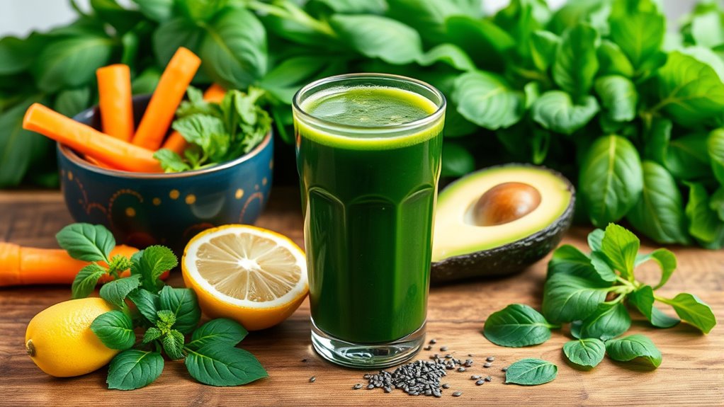 innovative spinach juice enhancements