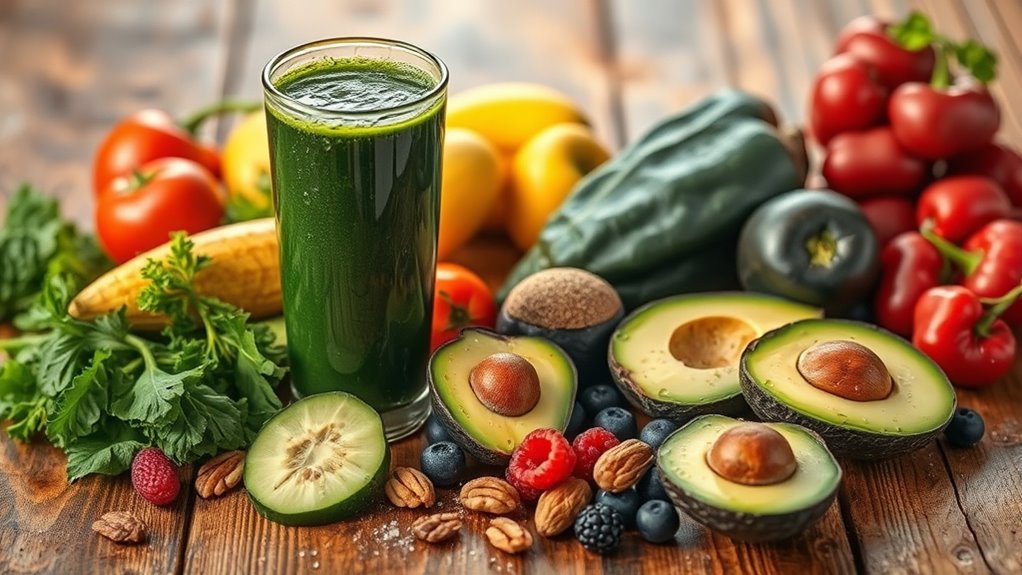juicing and whole foods balance