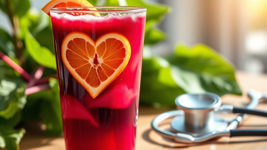 juicing boosts heart health