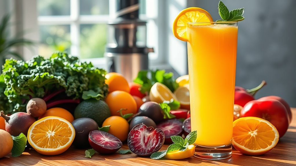juicing enhances skin vitality