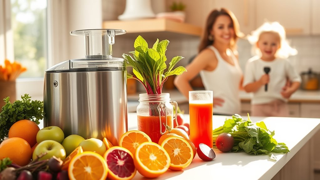 juicing for busy moms